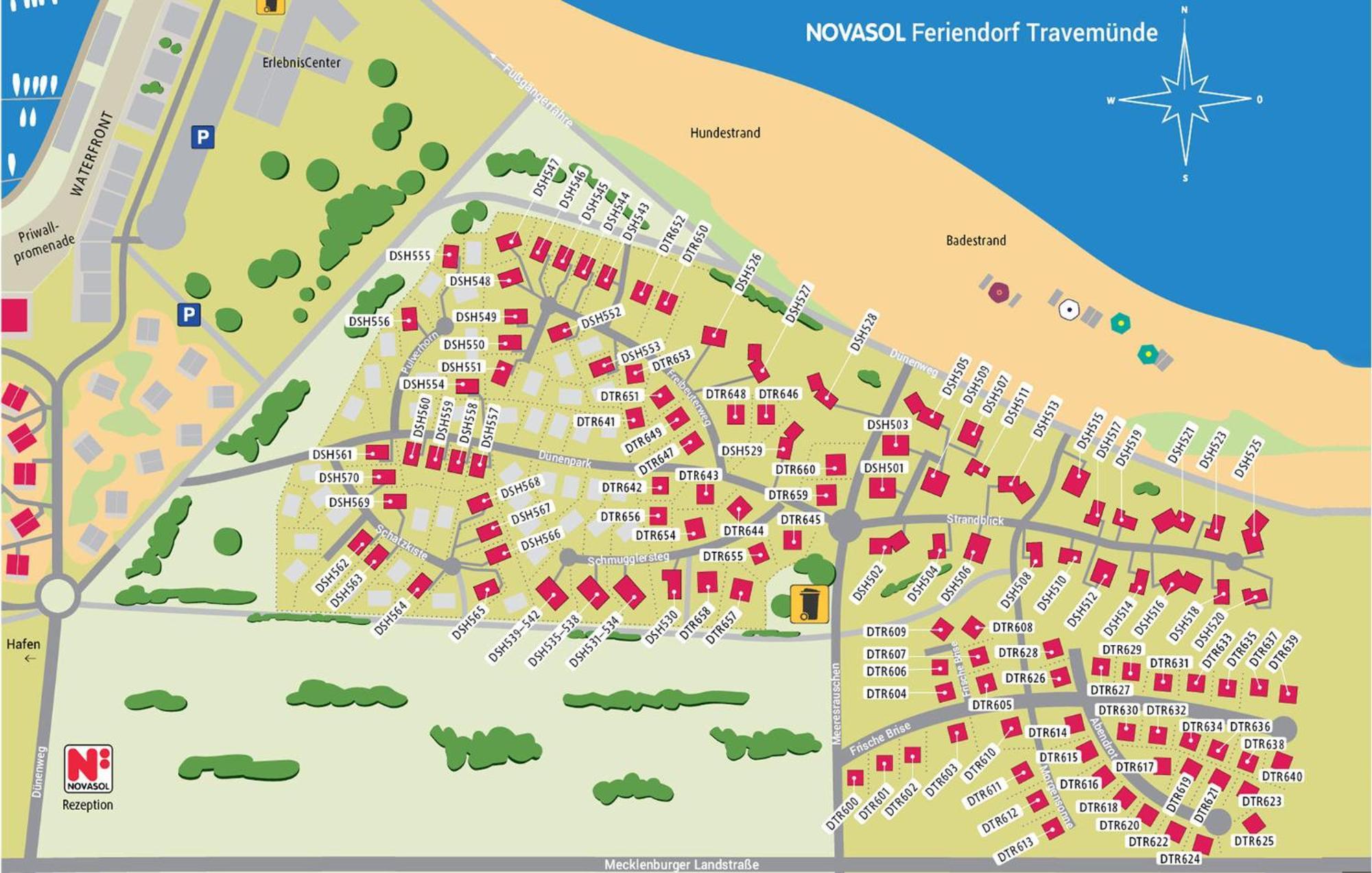 Frische Brise 14 - Dorf 3 Villa Priwall Eksteriør billede